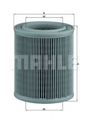 Фильтр воздушный - Knecht LX 329