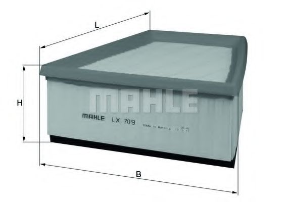 Фильтр воздушный - Knecht LX 709