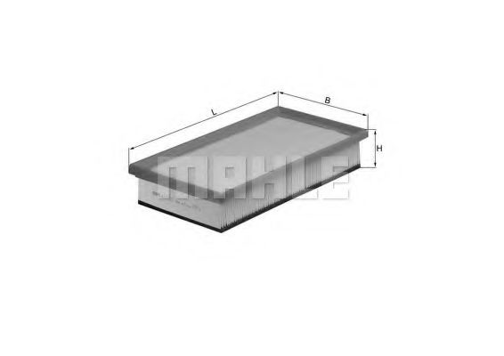 Фильтр воздушный - Knecht LX 1027