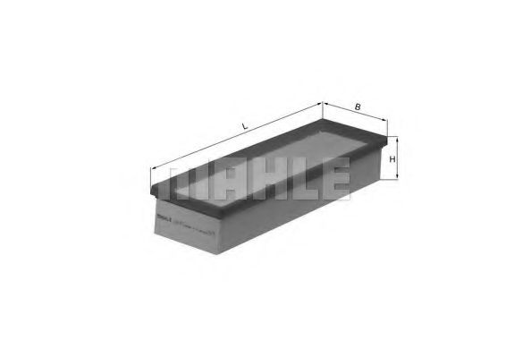 Фильтр воздушный - Knecht LX 1451