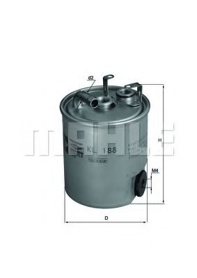 Фильтр топливный - Knecht KL 188