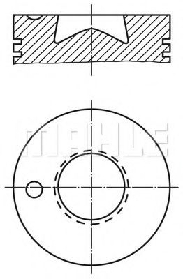 Поршнекомплект - Mahle 003 90 00