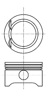 Поршень - Nural 87-102700-00