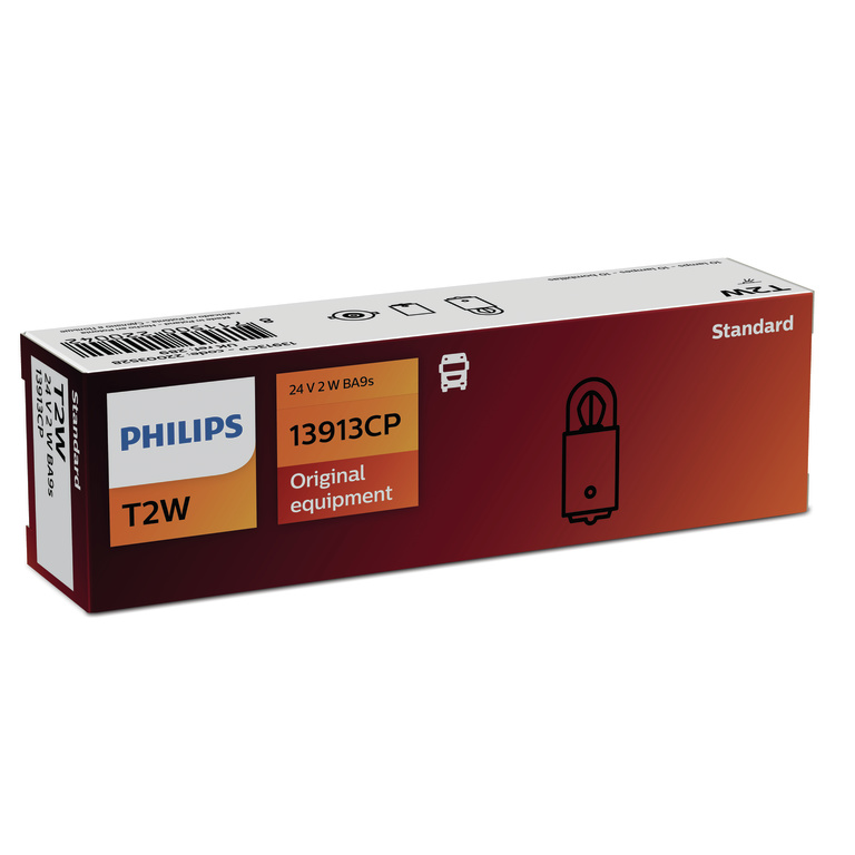 Лампа накаливания габаритного освещения HCV - Philips 13913CP