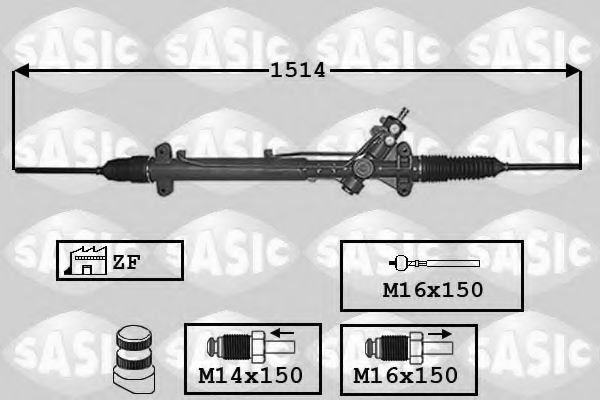 Деталь РТИ - Sasic 7006048