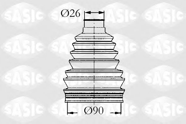 Деталь РТИ - Sasic 4003441