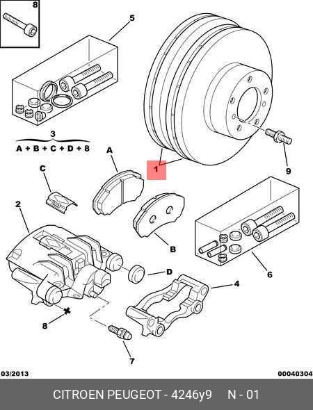 Колодки тормозные дисковые | зад | - Citroen/Peugeot 4246Y9