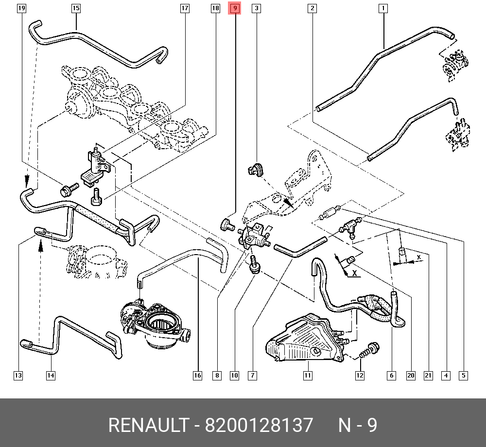 фильтр * - Renault 8200128137