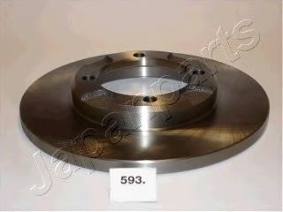 Диск тормозной передний - Japanparts DI-593