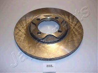 Диск тормозной передний - Japanparts DI-335