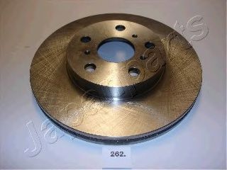 Диск тормозной передний - Japanparts DI-262