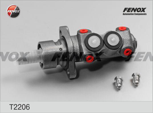 Цилиндр главный привода тормозов - Fenox T2206