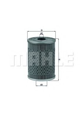 Фильтр масляный - Knecht OX 32D