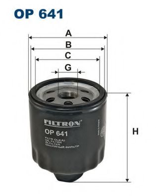 Фильтр масляный VW group - FILTRON OP641