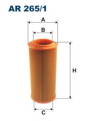 Фильтр воздушный VW group - FILTRON AR265/1