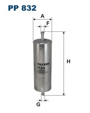 Фильтр топливный BMW - FILTRON PP832