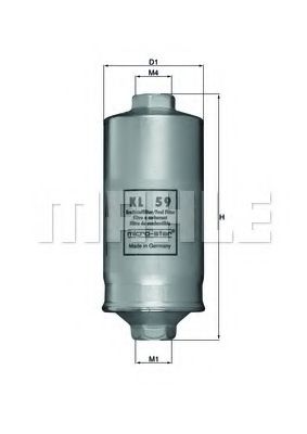 Фильтр топливный - Knecht KL 59