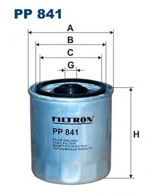 Фильтр топливный mercedes - FILTRON PP841