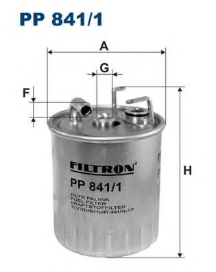 Фильтр топливный mercedes - FILTRON PP841/1