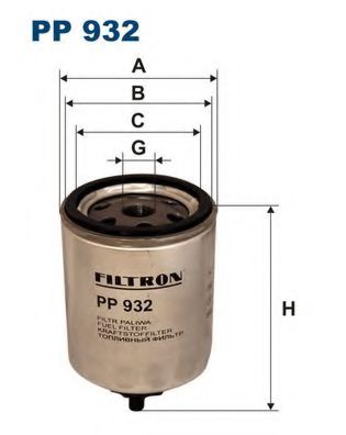 Фильтр топливный volvo - FILTRON PP932