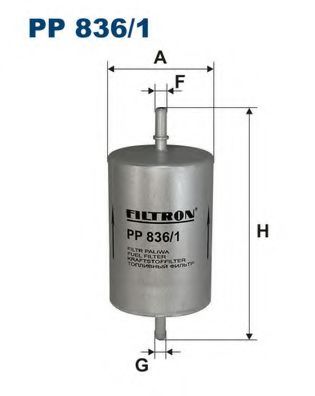 Фильтр топливный VW group - FILTRON PP836/1