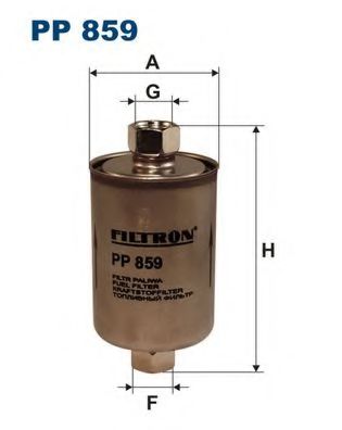 Фильтр топливный landrover - FILTRON PP859