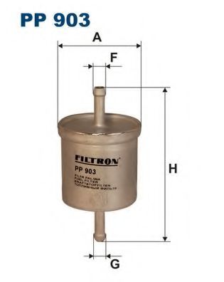 Фильтр топливный nissan - FILTRON PP903