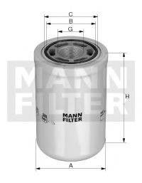 Фильтр гидравлический - Mann WH 1257/1