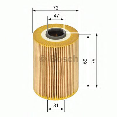 Фильтр масляный (вставка) - Bosch 1 457 429 262