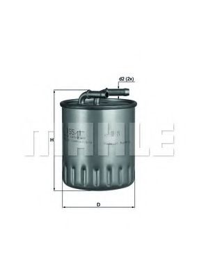 Фильтр топливный - Knecht KL 155/1