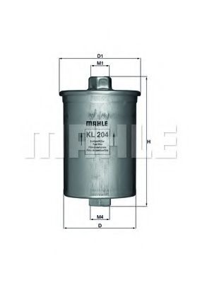 Фильтр топливный - Knecht KL 204