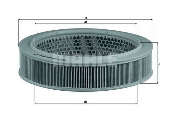 Снят с производства Фильтр Воздушный - Knecht LX 354