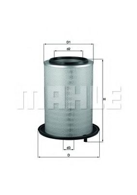Фильтр воздушный - Knecht LX 450