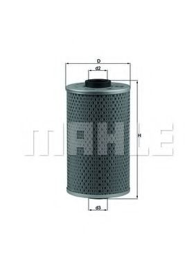 Фильтр масляный - Knecht OX 40