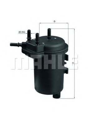Фильтр топливный - Knecht KL 432