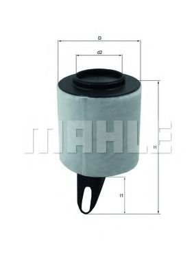 Фильтр воздушный - Knecht LX 1650