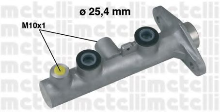 Главный тормозной цилиндр - Metelli 05-0347