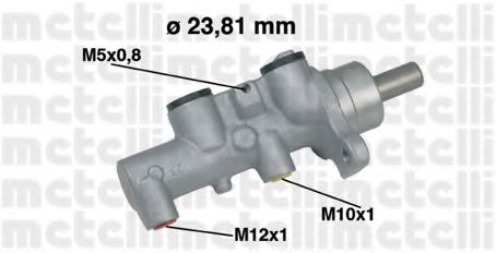 Главный тормозной цилиндр - Metelli 05-0462