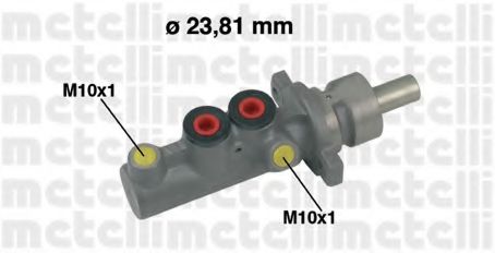 Главный тормозной цилиндр - Metelli 05-0544
