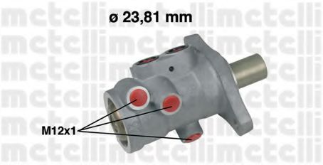 Главный тормозной цилиндр - Metelli 05-0556