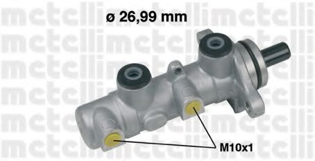 Главный тормозной цилиндр - Metelli 05-0588