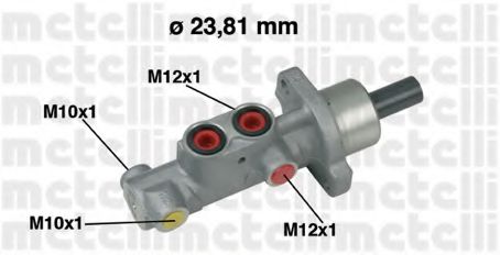 Главный тормозной цилиндр - Metelli 05-0631