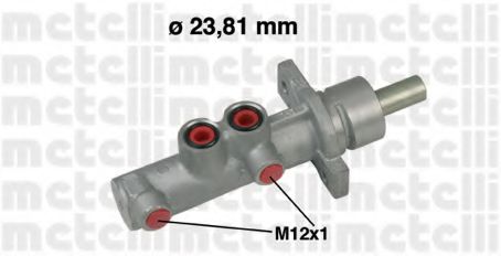 Главный тормозной цилиндр - Metelli 05-0633
