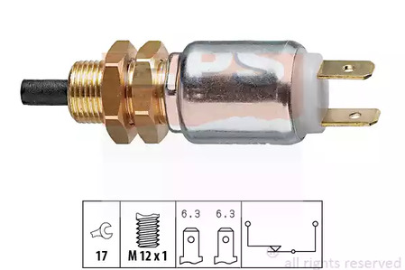 Выключатель фонаря сигнала торможения - EPS 1 810 014