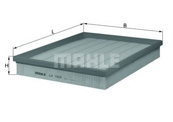 Фильтр воздушный - Knecht LX 1503