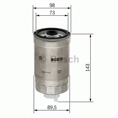 Фильтр топливный - Bosch 1 457 434 459