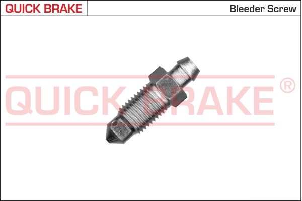 Штуцер прокачной тормозного суппорта заднего - Quick Brake 0107