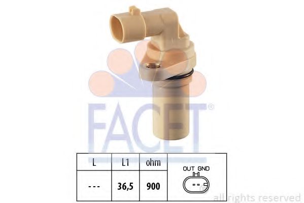 Конденсатор зажигания - Facet 9.0379