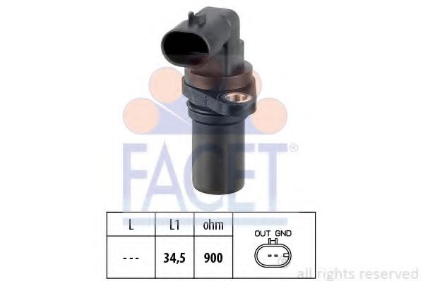 Конденсатор зажигания - Facet 9.0389