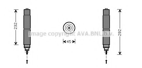 Влагоотделитель кондиционера - AVA BW D078